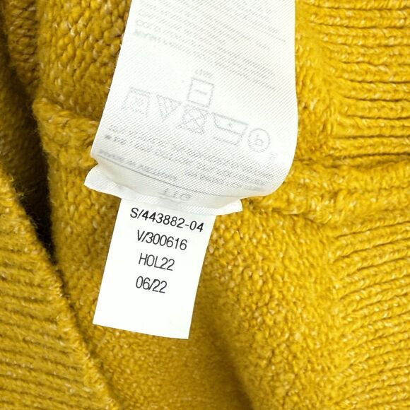 Banana Republic Men’s Knit Sweater Crew Neck Mustard Size 2XL - Picture 10 of 16